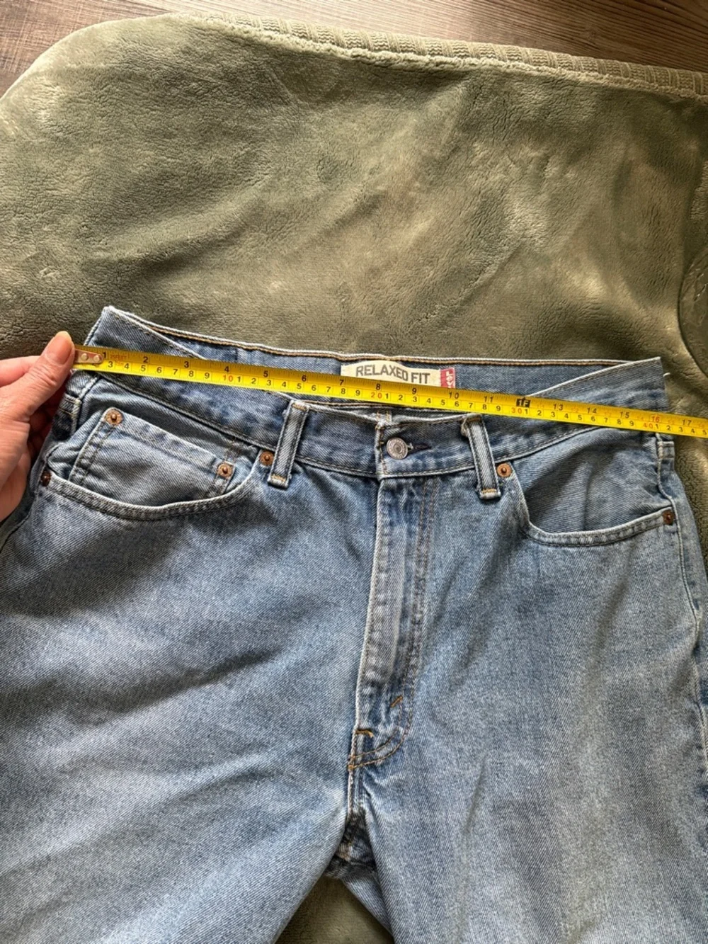 Levi's Light Blue Straight Leg Jeans